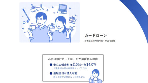 みずほ銀行カードローン