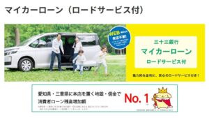 三十三銀行マイカーローン