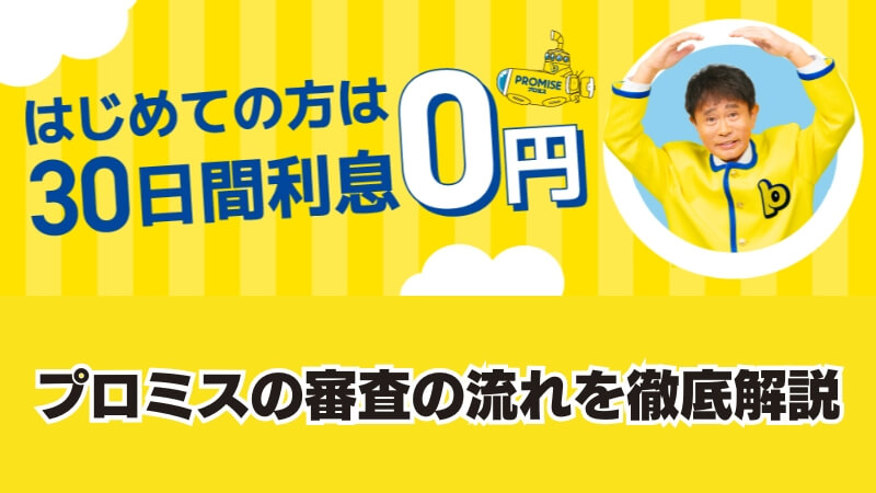 プロミスの審査の流れを徹底解説
